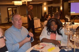 Josh and his friend Crystal at the 2018 MCCD gala