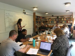 Joshua B. Hoe at the Nation Outside Steering Team Committee Meeting in Ann Arbor Michigan on September 21, 2018