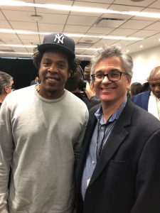 Vincent Schiraldi with Jay Z