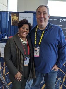 Joshua B. Hoe and Alice Marie Johnson at CPAC 2020