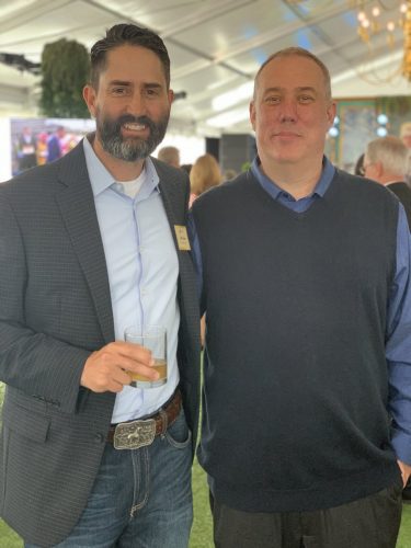 Joshua B. Hoe with Brett Tolman at Celebration of Second Chances 2020