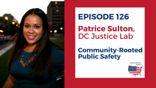 A picture of Patrice Sulton of the DC Justice Lab, Josh's guest for Episode 126 of the Decarceration Nation Podcast